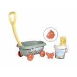 Smoby Life Handwagen mit Eimergarnitur, Gartenspielgerät 