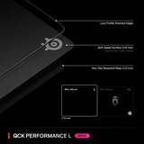 SteelSeries QcK Performance Speed, Gaming-Mauspad schwarz, Größe L