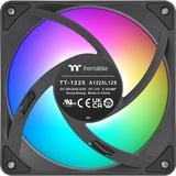 Thermaltake CT120 EX Reverse ARGB Sync PC Cooling Fan, Gehäuselüfter schwarz, 3er Pack, 120 mm