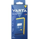 VARTA Digitaler LCD Batterietester AA / AAA / C / D / E, Messgerät blau