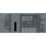 Wera Tool-Check Modular Set Imperial 1, mit 3 Werkzeugmodulen, Bit-Satz schwarz/grün, 50-teilig, zöllig, inkl. 1/4" Bit-Ratsche, Winkelschlüssel