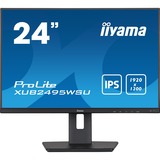 iiyama ProLite XUB2495WSU-B5, LED-Monitor 61 cm (24 Zoll), schwarz, FullHD, IPS, HDMI