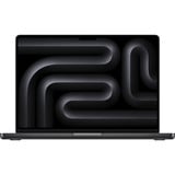 Apple MacBook Pro (14") 2024 CTO, Notebook schwarz, 16 GB, 512 GB (512 GB SSD), M4, MacOS, Amerikanisch