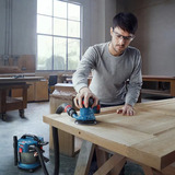 Bosch Akku-Exzenterschleifer GEX 185-LI Professional solo, 18Volt blau/schwarz, ohne Akku und Ladegerät, Ø 125mm