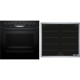Bosch HND619LS67 Serie 6, Herdset schwarz/edelstahl
