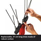 EINHELL Power X-Change Akku-Oliven-/Obstrüttler GE-FS 18/53 Li-Solo, 18Volt, Obstpflücker rot/schwarz, ohne Akku und Ladegerät, mit Teleskop-Stiel