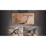 ENDORFY Atlas GS Pro Double, Monitorhalterung schwarz, für Monitore bis 124,5 cm (49")
