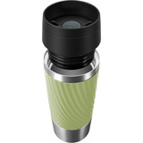 Emsa TRAVEL MUG Classic Twist , Thermobecher grün/edelstahl, 0,36 Liter
