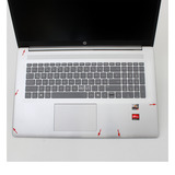 HP 17-cp3285ng, Notebook silber, AMD Ryzen 7 7730U, AMD Radeon Graphics, 16 GB DDR4, 512 GB (512 GB SSD), ohne Betriebssystem