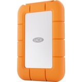 LaCie Rugged Mini SSD 1 TB, Externe SSD orange/silber, USB-C 3.2 Gen 2x2 (20 Gbit/s)