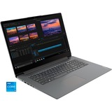 Lenovo V17 G2 ITL (82NX00DGGE), Notebook grau, Windows 10 Pro 64-Bit