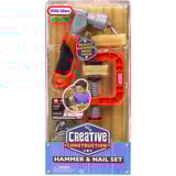MGA Entertainment Litte Tikes Creative Construction - Hammer- und Nagel-Set, Kinderwerkzeug 