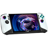  MSI Claw 8 AI+ A2VM-091 Polar Tempest Edition　, Handheld-Konsole weiß/schwarz