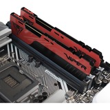 Patriot DIMM 16 GB DDR4-3600 (2x 8 GB) Dual-Kit, Arbeitsspeicher rot/schwarz, PVE2416G360C0K, Viper Elite II, INTEL XMP