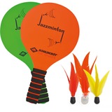 Schildkröt Jazzminton Set, Gartenspielgerät orange/grün