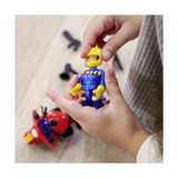 Simba Feuerwehrmann Sam Feuerwehr Motorrad mit Figur, Spielfahrzeug 