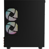 Thermaltake View 170 WS ARGB Black, Tower-Gehäuse schwarz/holz, Tempered Glass x 2, Holz-Struktur