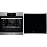 AEG HC13M40I5R, Herdset edelstahl, inkl. FlexRunners-Vollauszug