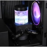 Alphacool Core 100 Aurora Reservoir Acetal/Acryl mit VPP Apex Pumpe schwarz, Ausgleichsbehälter mit Pumpe