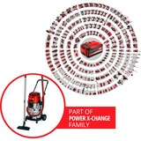 EINHELL TE-VC 36/30 Li, Nass-/Trockensauger rot/silber, ohne Akku und Ladegerät