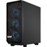 Fractal Design Meshify 2 Compact RGB Black TG Light Tint, Tower-Gehäuse schwarz, Tempered Glass