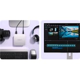 GEEKOM A6, Mini-PC silber, Windows 11 Pro