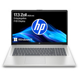 HP 17-cn4272ng, Notebook silber, Intel® Core™ 7 150U, Intel® Graphics, 16 GB DDR4, 512 GB (512 GB SSD), ohne Betriebssystem