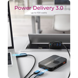 ICY BOX IB-DK4071M-CU31, Dockingstation USB-C, PD, M.2