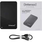 Intenso Portable Hard Drive 1 TB Generalüberholt, Externe Festplatte schwarz