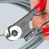 KNIPEX Bowdenzugschneider 95 61 150, Schneid-Zange mit Öffnungsfeder und Sperrklinke