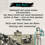 KOSMOS Ihr seid die Jury: Die Welle des Schweigens, Rätselspiel 