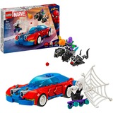 76279 Marvel Super Heroes Spider-Mans Rennauto & Venom Green Goblin, Konstruktionsspielzeug