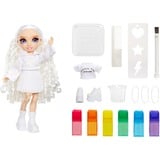 MGA Entertainment Rainbow High Watercolor & Create DIY Modepuppe - Violette Augen 