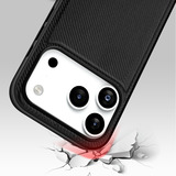 Nevox StyleShell NYLO, Handyhülle schwarz, iPhone 17 Pro