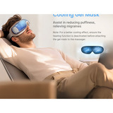 Renpho Augenmassagegerät Eyeris 3  roségold, Sprachsteuerung