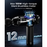 Renpho Power+ Thermacool Massage Gun, Massagegerät schwarz