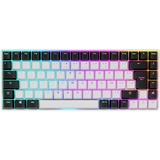 Sharkoon SKILLER SGK50 S3, Gaming-Tastatur weiß, FR-Layout, Gateron Yellow