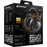 Sharkoon Skiller SGH50, Headset schwarz, 3,5 mm Klinke