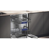 Siemens SN43HS10TE IQ300, Spülmaschine edelstahl (gebürstet)/schwarz, 60 cm, Home Connect
