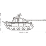 Sluban ModelBricks Panzerkampfwagen V Panther Ausführung G, Konstruktionsspielzeug 