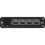 Teltonika TSW304 Switch schwarz, Ethernet Switch mit DIN-Schiene