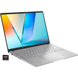 ASUS Vivobook S 14 (M5406WA-QD126WS), Notebook silber, AMD Ryzen AI 9 HX 370, AMD Radeon 890M, 24 GB LPDDR5X, 1 TB (1 TB SSD), Windows 11 Home 64-Bit