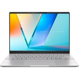 ASUS Vivobook S 14 (M5406WA-QD126WS), Notebook silber, AMD Ryzen AI 9 HX 370, AMD Radeon 890M, 24 GB LPDDR5X, 1 TB (1 TB SSD), Windows 11 Home 64-Bit