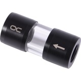 Alphacool Eiszapfen Inline Filter G1/4" IG schwarz/transparent