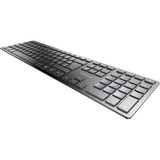 CHERRY KW 9100 SLIM, Tastatur schwarz, DE-Layout, Cherry SX-Scherentechnologie