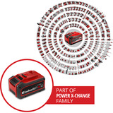 EINHELL Akku Power-X-Change Plus 18Volt 4-6Ah MULTI rot/schwarz