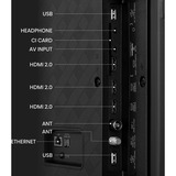 Hisense 75A6K, LED-Fernseher 189 cm (75 Zoll), schwarz, UltraHD/4K, Triple Tuner, HDR