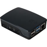 Joy-IT Gehäuse für Raspberry Pi 4 B schwarz/grau