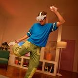 Meta Quest 3S 128 GB, VR-Brille weiß/schwarz, All-in-One-Gamingsystem