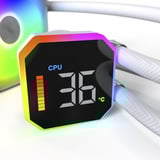 Montech HyperFlow Digital 360, Wasserkühlung weiß